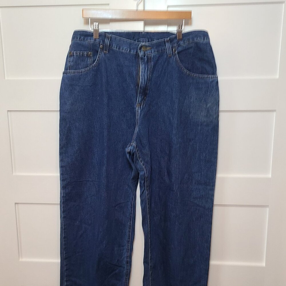 L.L.Bean Jeans Classic Blue Denim  Size 18W